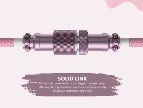 Coiled Keyboard Cable | 5-Pin Aviator Connector - Ranked